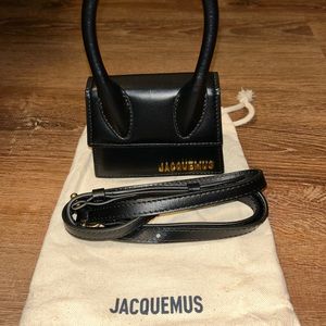 Jacquemus Black small Le Chiquito top-handle bag